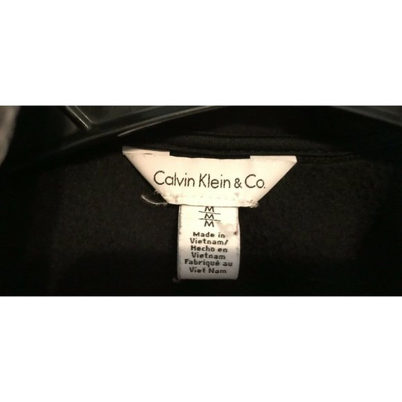 calvin klein mens full zipper jacket Size M Preowned. - Picture 3 of 3